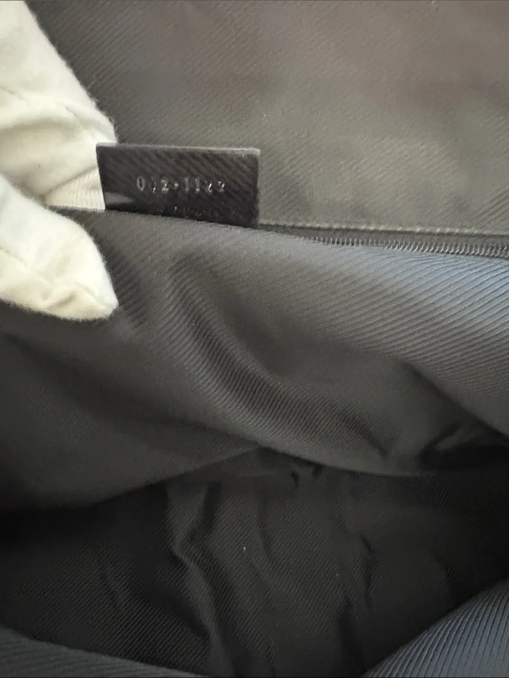Gucci Brown GG Monogram Shoulder Bag with Dark Patent Trim - Picture 13 of 14